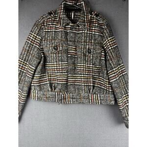 Free People Size Medium Eisenhower Slouchy Jacket